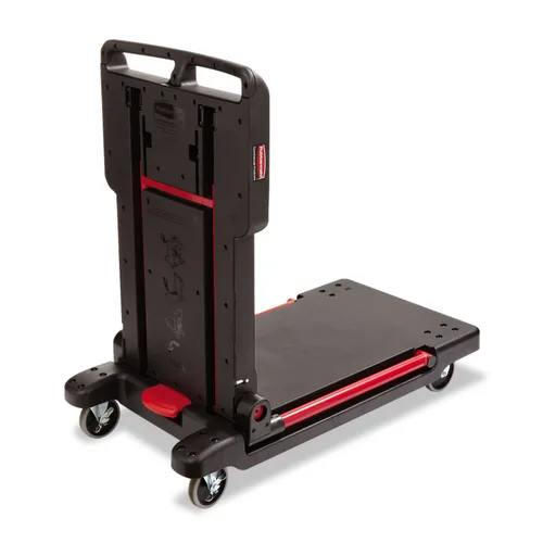 Vista 5 de Rubbermaid Commercial Convertible Utility Cart, Negro, fg430000bla