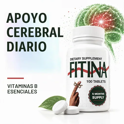 Vista 2 de Aumento de la memoria, ayuda cognitiva, salud cerebral (100 tabletas/paquete de 1) High-dose B vitamins for nervous system, cognitive health and