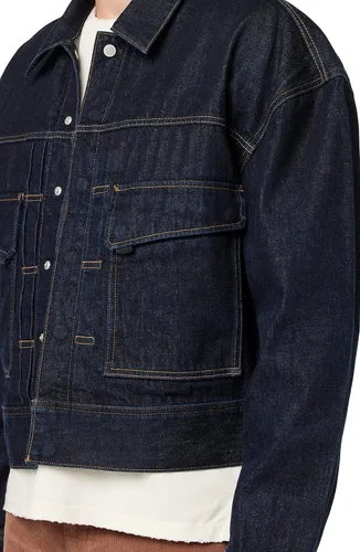 Vista 4 de HUDSON Chaqueta Trucker (Boxy Crop) para hombre