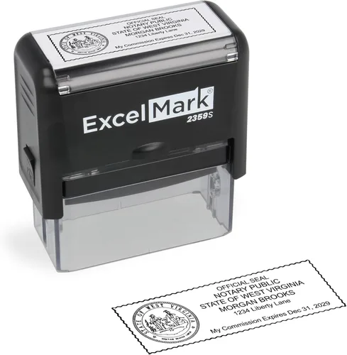Vista 12 de ExcelMark Sello de Notario para Todos los 50 Estados - Sello Oficial del Estado - Alabama