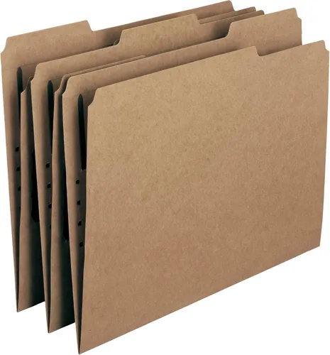 Vista 20 de Smead carpeta reforzada tamaño carta, 50 por caja, Variados
