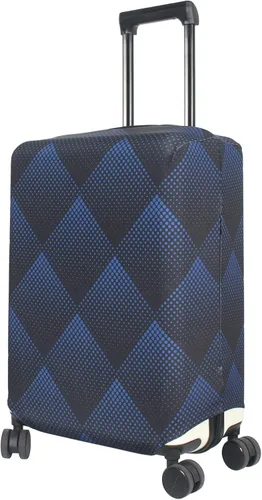 Vista 2 de HYPER VENTURE Funda de equipaje Maleta Protetor, azul (Blue Cube)