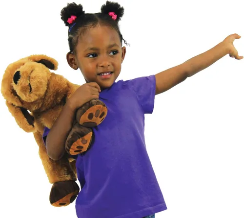 Vista 6 de ROYLCO Theo The Sensory Companion - Animal de peluche, 2.5 libras, juguete sensorial, pelo suave, paquete de calor/frío, animal de peluche