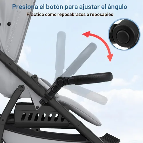Vista 4 de Barra de parachoques para cochecito de 15.3 pulgadas, pasamanos de piel sintética
