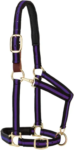 Vista 11 de Weaver Leather Dogal acolchado y ajustable a barbilla y garganta, 1 pulgada, para caballo tamaño promedio