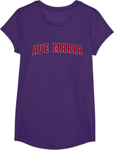 Vista 13 de Ave Maria FL Florida - Camiseta, Negro