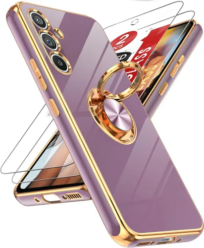 Vista 148 de LeYi Funda para iPhone XR: con Protector de Pantalla de Vidrio Templado [Paquete de 2] Soporte de Anillo Giratorio de 360°, Soporte Magnético