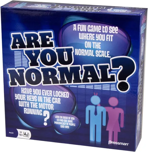 Vista 4 de Pressman ¿Eres normal? Juego de mesa, azul