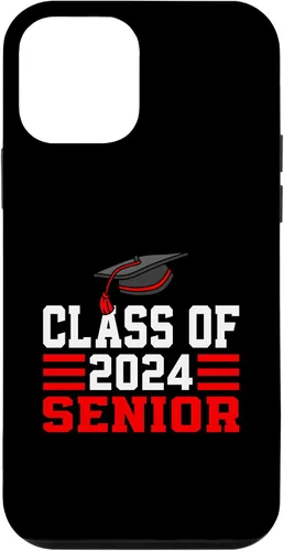 Vista 12 de Funda para iPhone 15 Class of 2024 Senior 2024