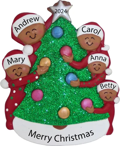 Vista 8 de Adorno de Primera Navidad 2025 Personalizado para Parejas – Regalo Personalizado de Nuestro Primer Año Juntos para Parejas – Adorno de Primera