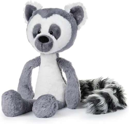 Vista 2 de GUND - Toothpick Casey Lemur Peluche Animal, Blanco y Negro, 15 pulgadas