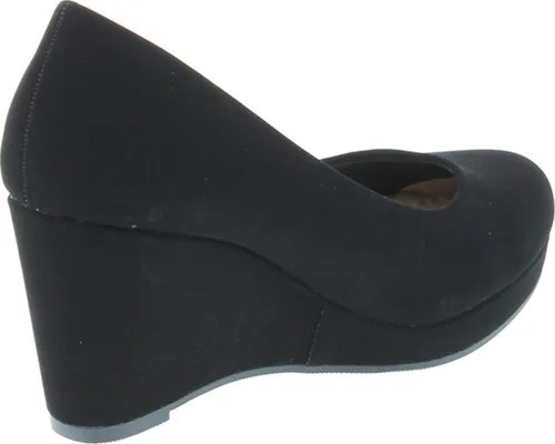 Vista 5 de Mark Mary Jane - Zapatos cómodos de tacón de cuña para mujer, con correa de oficina, con correa
