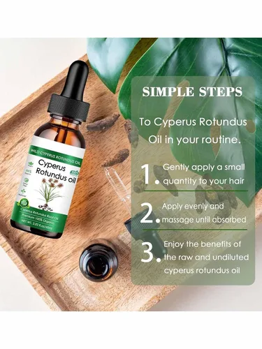 Vista 4 de Generic Aceite de Cyperus Rotundus, aceite de depilación natural para todo tipo de piel, 2.0 fl oz (1)