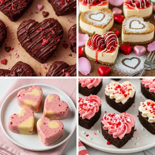 Vista 6 de Sakolla Paquete de 2 moldes para pastel de corazón de 2.7 pulgadas, 8 moldes de silicona para hornear pasteles, magdalenas, bocados de huevo