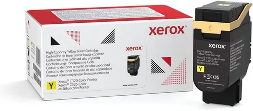 Vista 14 de Xerox C320/C325 Black High Yield Toner Tóner negro auténtico, alto rendimiento de 8000 páginas, texto claro, compatibilidad con impresoras Xerox