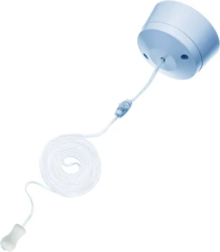 Vista 4 de 20 piezas de cordón blanco con borlas de plástico para persianas, persianas, herrajes para ventana, perillas