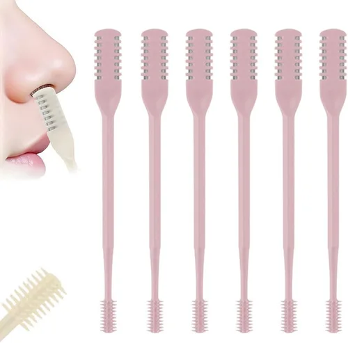 Vista 14 de Jiexily Cortador de Pelo Nasal 2 en 1 para Mujeres y Hombres, Nuevo 2025 Recortador de Nariz Giratorio 360° Herramienta Removedora, Cuchillo de Pelo