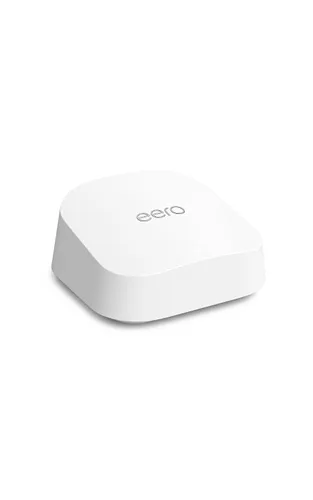 Vista 2 de Amazon eero 7 con 1 mes gratis de eero Plus (renovación automática): WiFi rápido hasta 2.5 Gbps, cubre hasta 2,000 sq. ft., paquete de 1