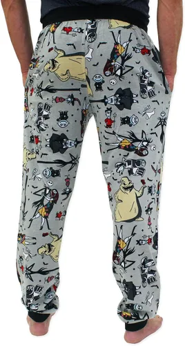 Vista 3 de Disney Nightmare Before Christmas - Pantalón de pijama para hombre