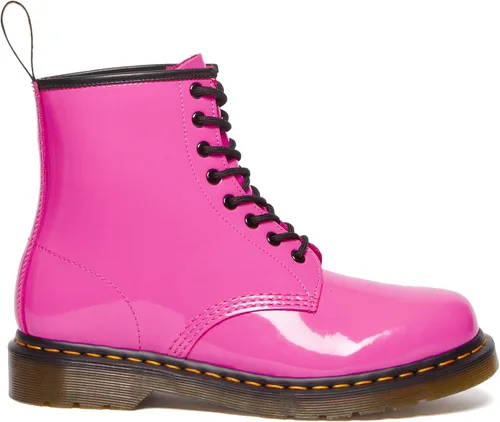 Vista 4 de Dr. Martens Botas de moda unisex para adultos 1460 Patent Lamper