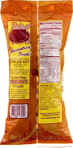 Vista 2 de Martins Dittos Buttery Caramel Flavored Corn Puffs - 8 onzas (4 bolsas)