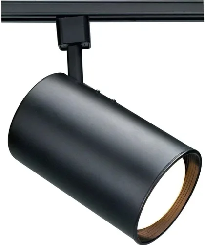 Vista 12 de TH205 R20 cabezal de carril cilíndrico de Nuvo, color negro, TH281, 150.00watts, 120.00 volts