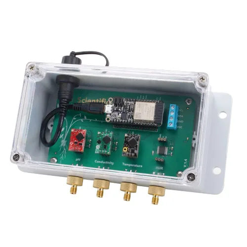 Vista 2 de Atlas Scientific - Kit hidropónico Wi-Fi (K 0.1-0 a 50.000 µS/cm)