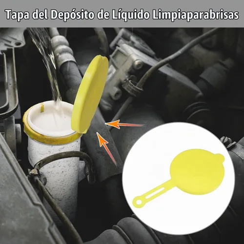 Vista 2 de X AUTOHAUX Tapa de depósito de líquido para limpiaparabrisas para Nissan