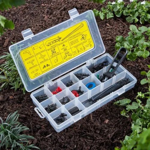 Vista 3 de Raindrip R558DT Fix-A-Kit - Juego de reparación, color negro