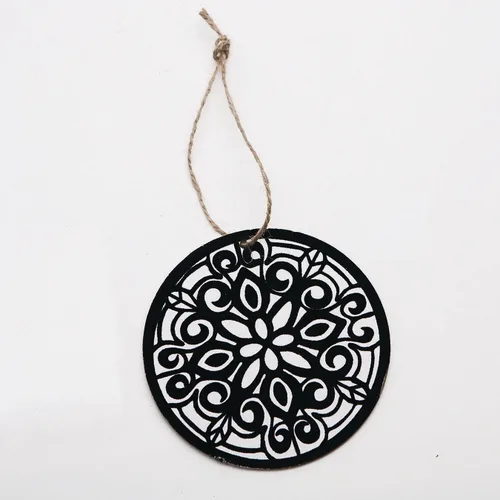 Vista 4 de Mini mandalas colgantes Velvet Art (paquete de 24)