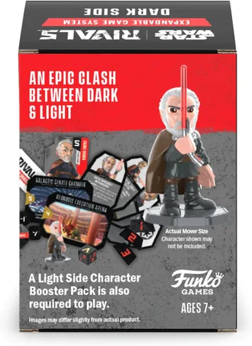 Vista 2 de Funko Star Wars Rivals - Sistema de juego expandible para 2 jugadores a partir de 7 años - Paquete de personajes del lado oscuro - Serie 1