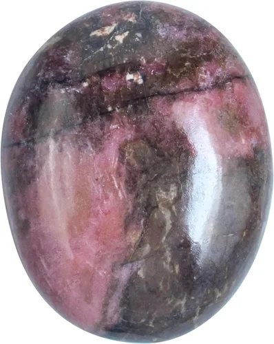 Vista 15 de Piedra de palma amatista de 2.165-2.362 in, piedra de preocupación para curación de chakras naturales, reiki, piedra pulida, bolsillo tallado a mano