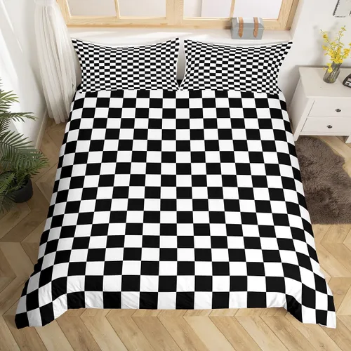 Vista 14 de Manfei Juego de ropa de cama de silueta de ciervo, tamaño individual, funda de edredón con patrón de flechas y cuernos con 1 funda de almohada