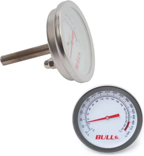 Vista 4 de Medidor de temperatura de repuesto para parrilla Bull - 16509