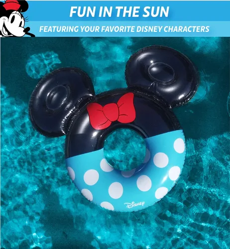 Vista 2 de GoFloats Disney - Flotador para fiesta en la piscina , elige entre Mickey y Amigos, Monster's Inc, Buscando a Nemo, Lilo y Stitch, UP y Wall-E