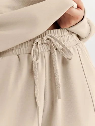 Vista 3 de AUTOMET Conjunto de 2 piezas para mujer, conjunto de dos piezas de gran tamaño, conjunto de descanso a juego, ropa de otoño a la moda