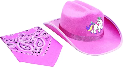 Vista 8 de Aeromax Sombrero de vaquero junior con pañuelo