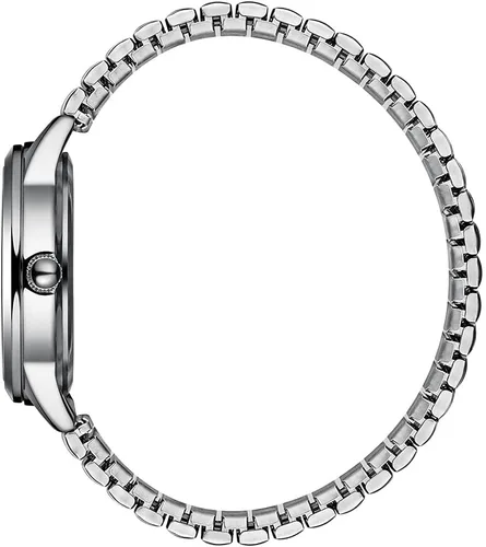 Vista 8 de BOSHIYA Relojes para mujer Easy Reader de 1.181 in de acero inoxidable con banda de expansión plateada dorada para mujer, reloj de pulsera pequeño