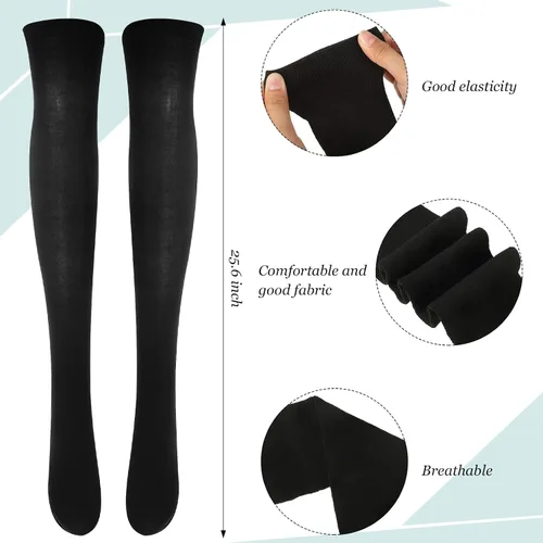Vista 4 de Haysandy 4 piezas de disfraz de elfo para mujer, vestido irlandés tradicional renacentista, orejas de hada para Halloween, cosplay