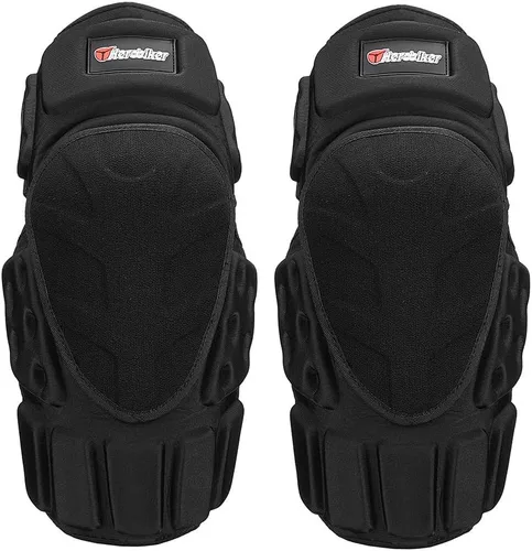 Vista 2 de HEROBIKER Rodilleras protectoras para motocicleta, rodilleras protectoras para bicicleta de motocross