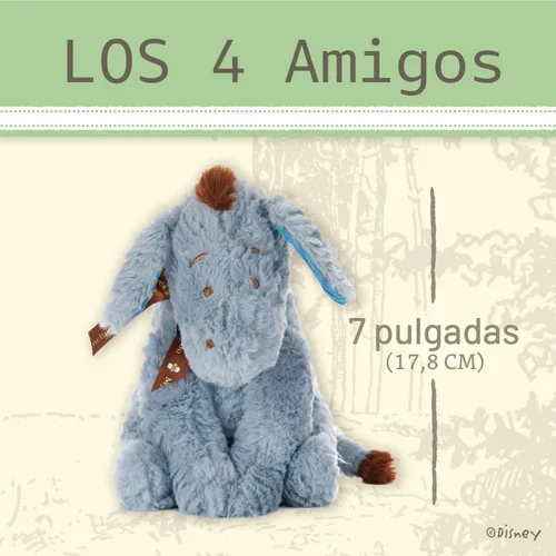 Vista 6 de Kids Preferred Disney Baby Winnie the Pooh y amigos - Juego de coleccionistas de 4 piezas de peluches de animales de peluche clásicos
