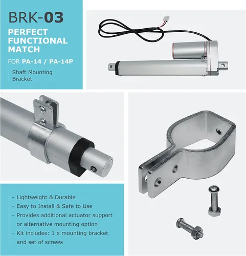 Vista 8 de Actuador lineal PA-14, 150 libras.