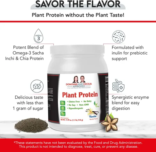 Vista 4 de Proteína vegetal vegana (vainilla), DCA Nutrition