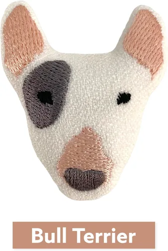 Vista 2 de COCORIBBON Lindo broche de animal de peluche para perro, gato, pequeño regalo hecho a mano para mascotas, perros, gatos, mamá, amantes, Boston