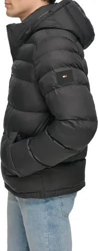 Vista 3 de Tommy Hilfiger - Chaqueta acolchada con capucha para hombre