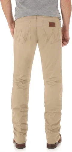 Vista 2 de Wrangler Jeans retro ajustados de pierna recta para hombre