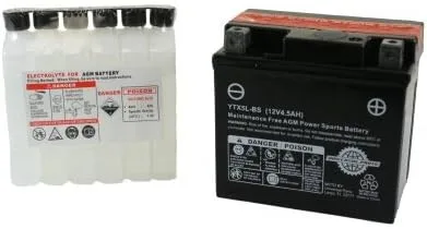 Vista 2 de Batería de 12V 4.5AH YTX5L-BS