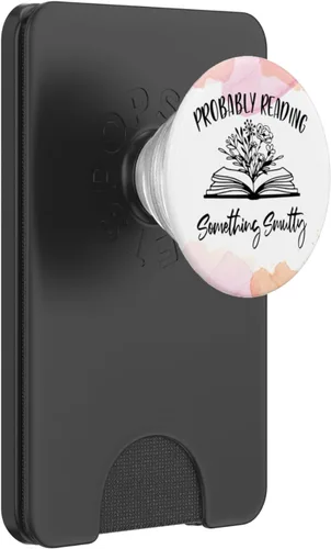 Vista 7 de Lector de gusano de biblioteca probablemente leyendo algo smutty PopSockets intercambiables PopGrip