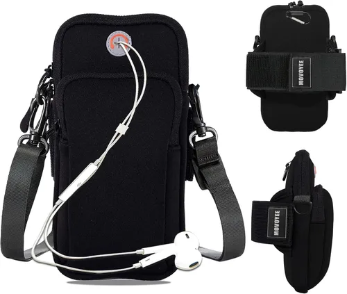 Vista 8 de Brazalete de correr para teléfono celular para iPhone 11 12 13 14 15 16e 16 17 Pro Max Xs X Xr 8 Plus SE Mini, Galaxy S26 S25 S24 S23 S22 Note 20