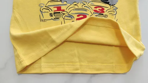Vista 6 de Camisetas de verano para niños pequeños, camisetas de manga corta